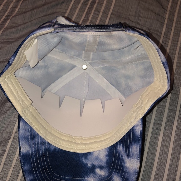 💜Blue Tie Dye Baseball Cap Adult OS NWOT💜 - Picture 6 of 8